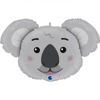 Koala Head Shape Foil Balloon (37in.)