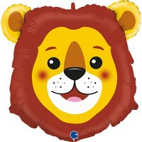 Lion Head Shape Foil Balloon (29in.)