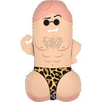 Mr. D Willy Shape Foil Balloon (36in.)