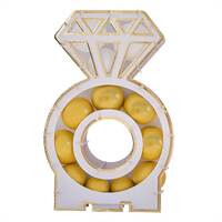Engagement Ring Balloon Mosaic Stand Decoration*