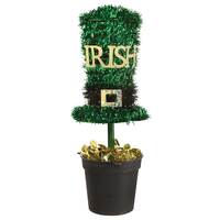 Delixe Irish Tinsel Hat Centrepiece (22Cm X 8Cm)