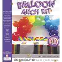 Rainbow Balloon Arch Kit 120pcs 