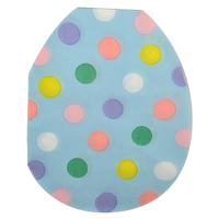 Multi Colored Dotted Bunny Egg Napkins - Pk 16