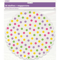 Easter Party Doilies 26cm. - Pk 16