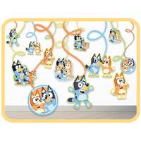 Bluey Spiral Decorations Value Pack - Pk 12