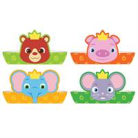 Cocomelon Paper Crowns - Pk 8