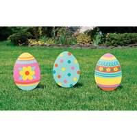 Easter Eggs Yard Signs - Pk 1