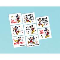 Mickey Mouse Forever Temporary Tattoos - 1 Sheet