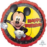 45cm Mickey Mouse Forever Foil Balloon Happy Birthday S60