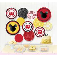 Mickey Mouse Forever Paper Fan Decorating Kit with Cutouts