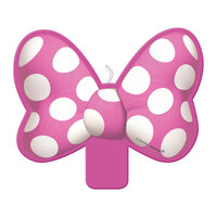 Minnie Mouse Forever Bow Birthday Candle