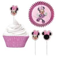 Minnie Mouse Forever Cupcake Set Pk 24
