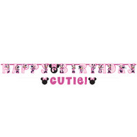 Minnie Mouse Forever Jumbo Add-An-Age Letter Banner & Mini Banner