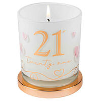 21st Birthday Candle