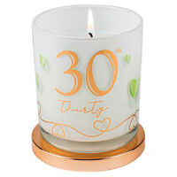 30th Birthday Candle