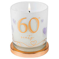 60th Birthday Candle