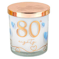 80th Birthday Candle