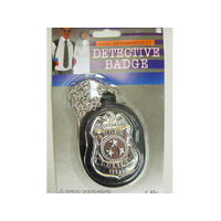 Police Badge with Chain
