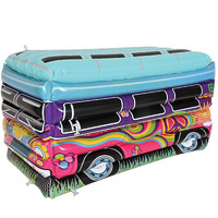 Inflatable Hippie Bus Cooler