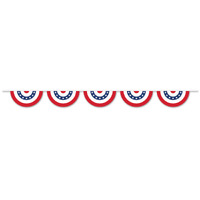 USA Stars & Stripes Bunting Banner