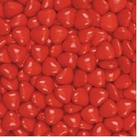 Red Candy-Coated Chocolate Hearts (1KG)
