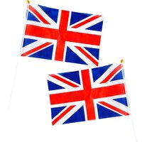 Union Jack Waving Flags - Pk 6