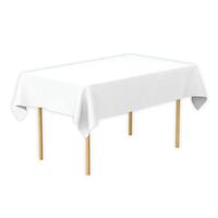 Reusable PVC White Table Cover (137x183cm)