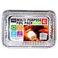 Foil Roasting Trays (21x15x5cm) - Pk 4