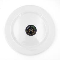 White Melamine Round Plate (25cm)