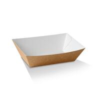 Medium Kraft Takeaway Trays (14x8x5cm) - Pk 250