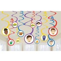 The Wiggles Party Hanging Whirls - Pk 12
