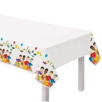 The Wiggles Party Paper Rect. Tablecover (134x243cm)