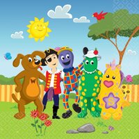 The Wiggles Party Lunch Napkins - Pk 16