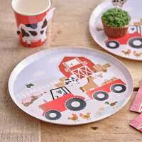 Farm Friends Paper Plates NPC Pk 8