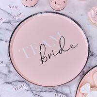 Future Mrs Team Bride Hen Party Paper Plates NPC Pk 8