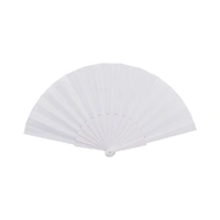 White Paper Folding Fan