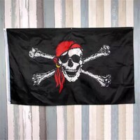 Pirate Jolly Roger Flag (150x90cm)