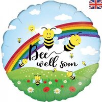 Bee Well Soon Holographic Foil Balloon (45cm) Pk 1