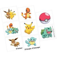 Pokemon Classic Tattoos - Pk 8