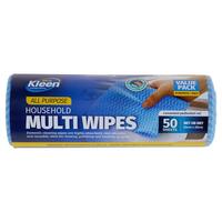 All Purpose Wipe 20cm x 20cm Pk 50