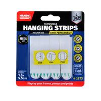 Hanging Strip 55mm x 16mm 4 Sets (Holds up to 1.5kg)