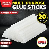 Glue Sticks 100mm x 7mm 20pc (Suitable with 10W Glue Gun) (279517)
