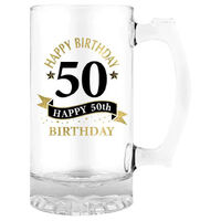 50TH BIRTHDAY BEER STEIN