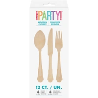 Birchwood Cutlery Set For 4