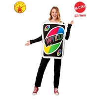 Adult Uno Wild Card Tabard Costume - One Size