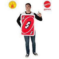 Adult Uno Reverse Card Tabard Costume - One Size