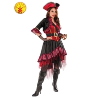 Lady Buccaneer Pirate Costume - Size Std