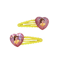 DISNEY Belle Heart Gem Snapclips