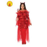 Women's Red Devil Dress Costume