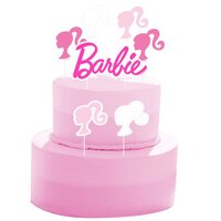 Barbie Ponytail Cake Toppers Kit - Pk 7